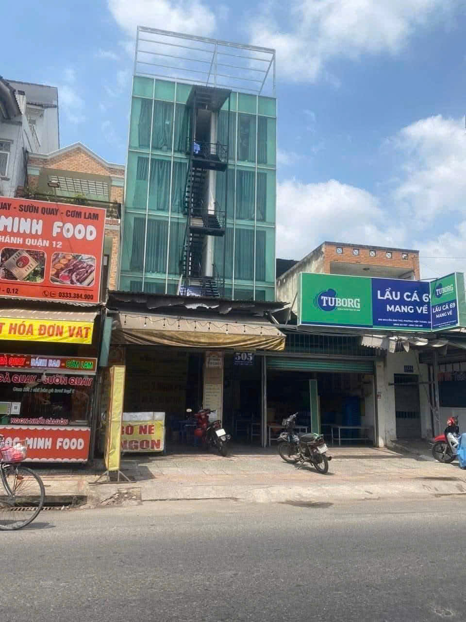 BÁN TÒA NHÀ (8.4x25M) MT NGUYỄN ẢNH THỦ, HIỆP THÀNH, Q12 GIÁ TỐT 29 TỶ - Ảnh chính